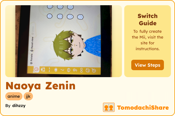 Naoya Zenin - TomodachiShare