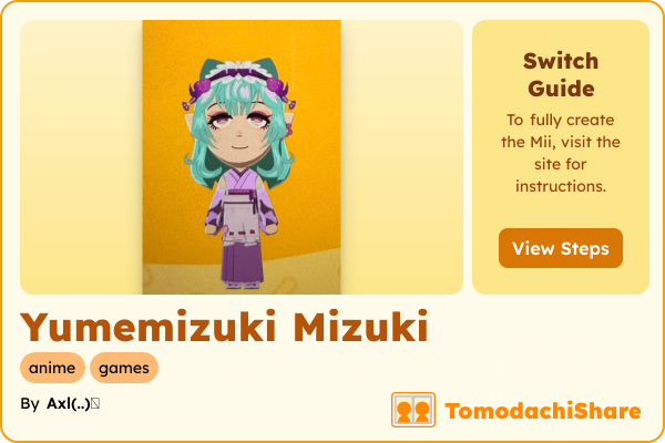 ♡ mii ♡ Yumemizuki Mizuki - TomodachiShare