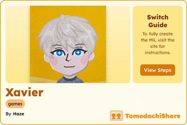 Xavier - TomodachiShare