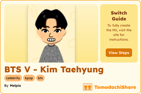 BTS V - Kim Taehyung - TomodachiShare
