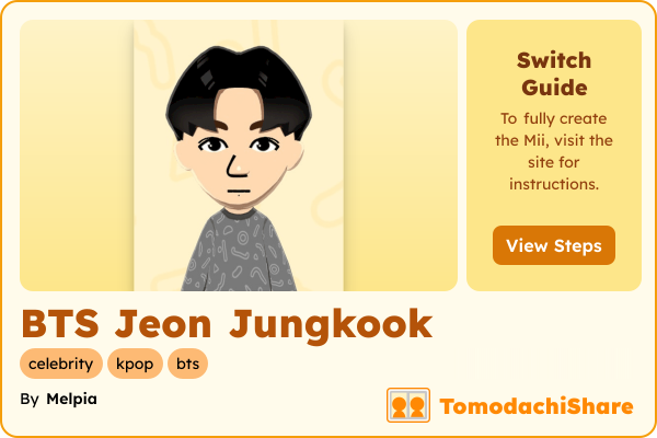 BTS Jeon Jungkook - TomodachiShare