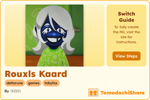 Rouxls Kaard - TomodachiShare