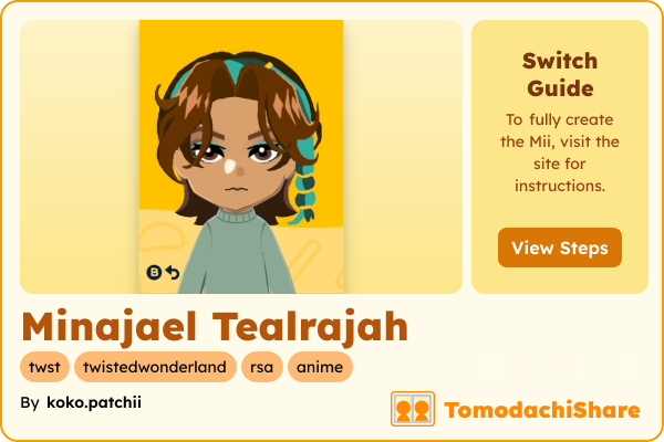 Minajael Tealrajah - TomodachiShare