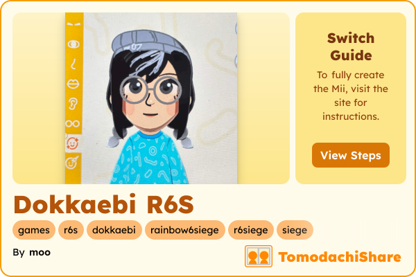 Dokkaebi R6S - TomodachiShare