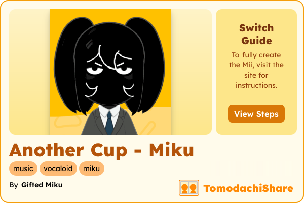 Another Cup - Miku - TomodachiShare