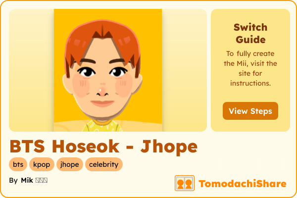 BTS Hoseok - Jhope - TomodachiShare