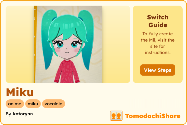 Miku - TomodachiShare