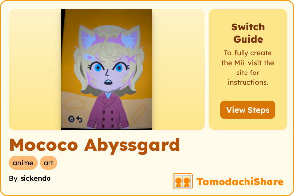 Mococo Abyssgard - TomodachiShare