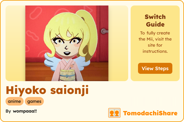 Hiyoko saionji - TomodachiShare