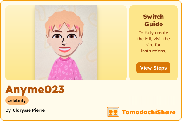 オーダー作品3点【Mii☪*】 Anyme023 - TomodachiShare
