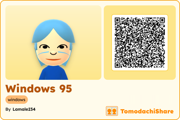 miiページ Windows 95 - TomodachiShare