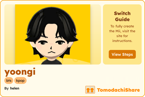 yoongi - TomodachiShare