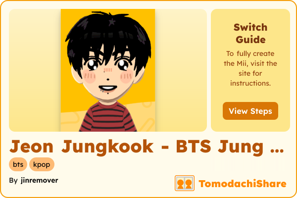 Jeon Jungkook - BTS Jung Kook - TomodachiShare