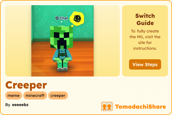 Creeper - TomodachiShare