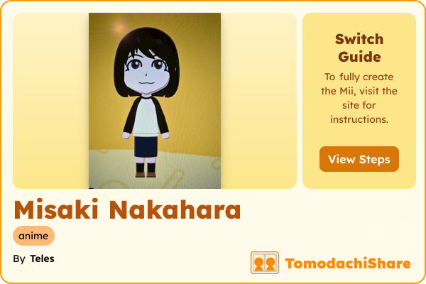 Misaki Nakahara - TomodachiShare