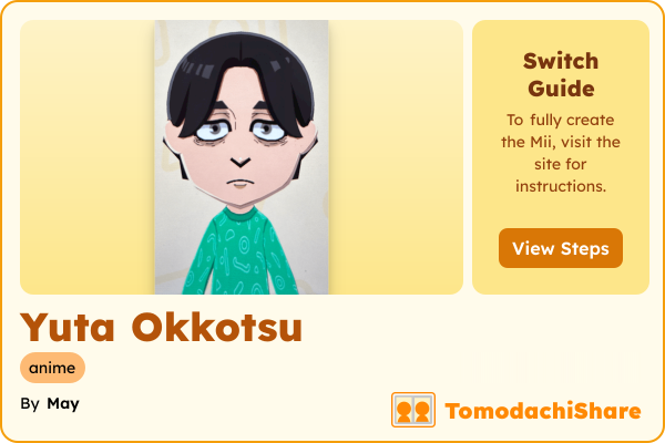 mii♡即購入OKです。 Yuta Okkotsu - TomodachiShare
