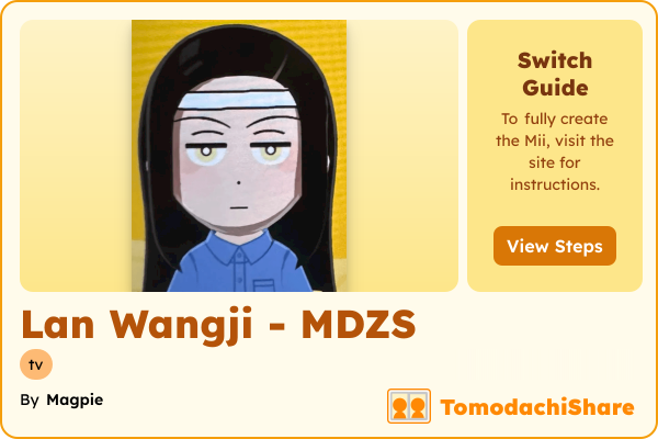 Lan Wangji - MDZS - TomodachiShare