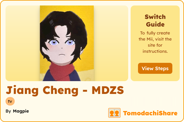 Jiang Cheng - MDZS - TomodachiShare