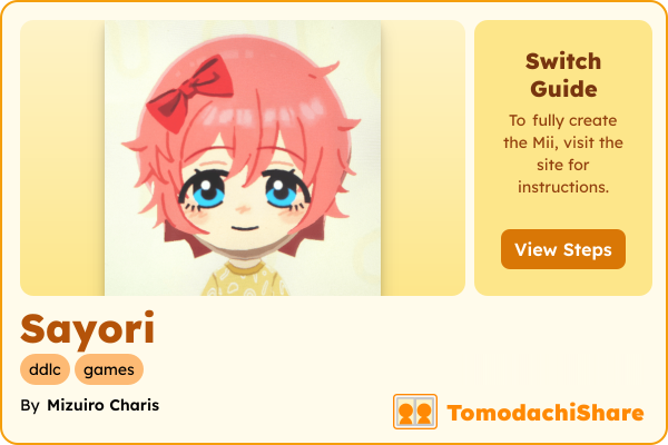 Sayori - TomodachiShare