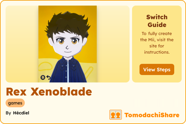 Rex Xenoblade - TomodachiShare
