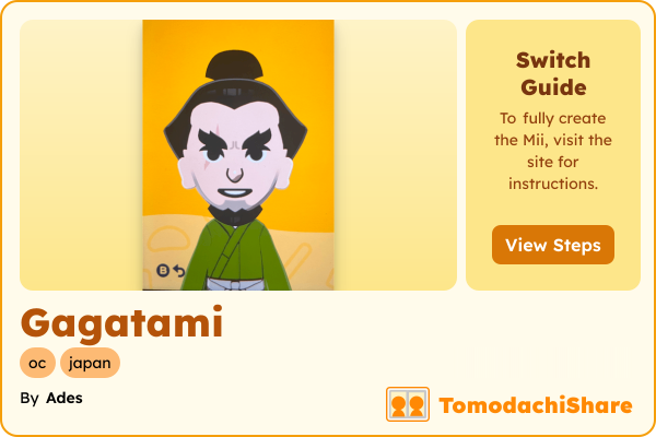 miiページです。 初期Miiチャレンジ