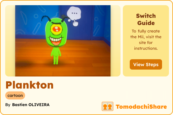Plankton - TomodachiShare