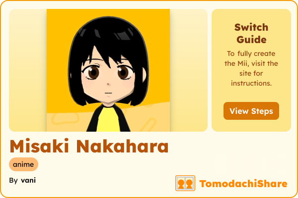 Misaki Nakahara - TomodachiShare