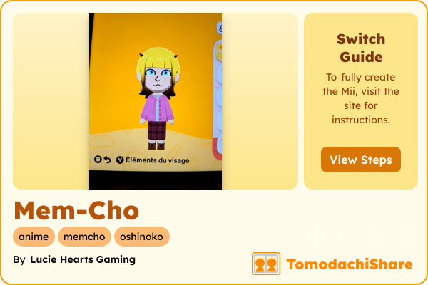 Mem-Cho - TomodachiShare