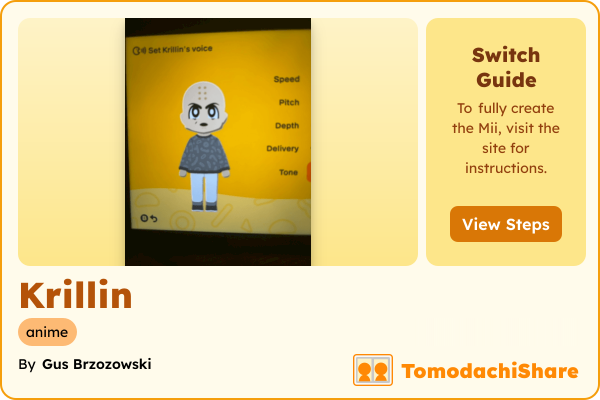 Krillin - TomodachiShare