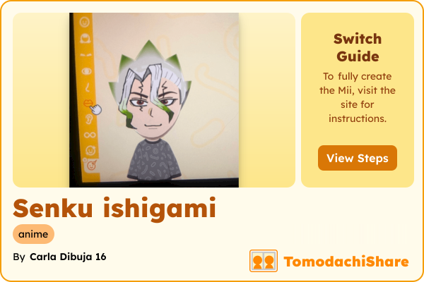 Senku ishigami - TomodachiShare