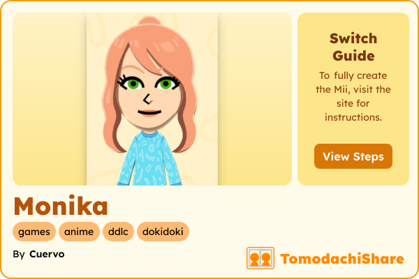 MiIページ　qm Monika - TomodachiShare
