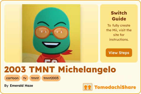 2003 TMNT Michelangelo - TomodachiShare