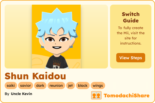 Shun Kaidou - TomodachiShare