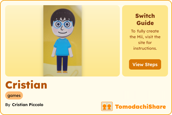 Cristian - TomodachiShare