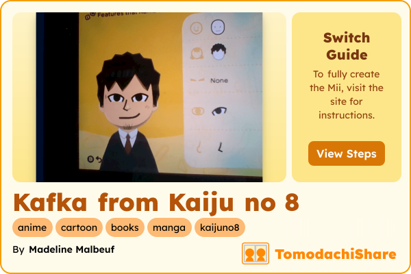 Kafka from Kaiju no 8 - TomodachiShare