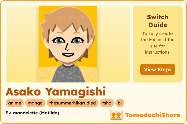 Asako Yamagishi - TomodachiShare