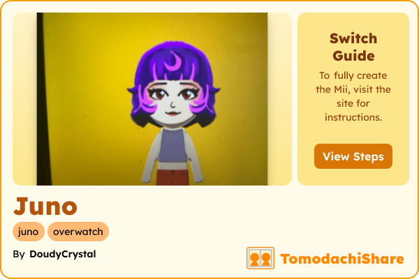 Miiページ Juno - TomodachiShare