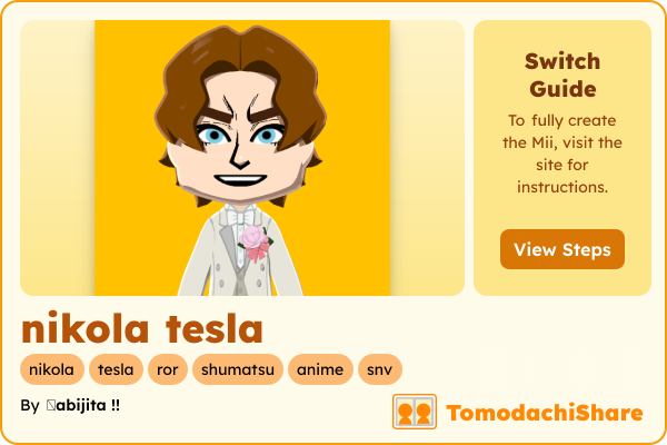 nikola tesla - TomodachiShare
