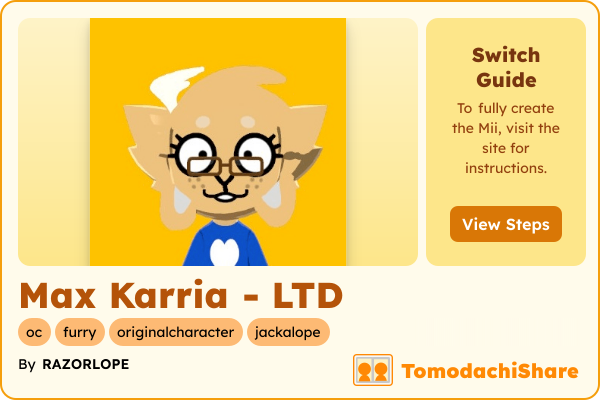 Max Karria - LTD - TomodachiShare