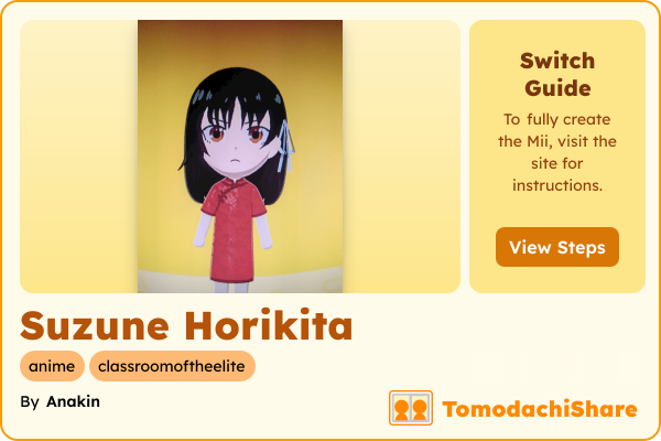 Suzune Horikita - TomodachiShare