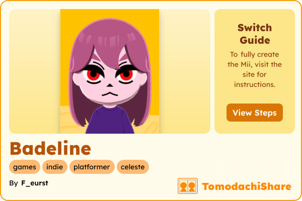 Badeline - TomodachiShare
