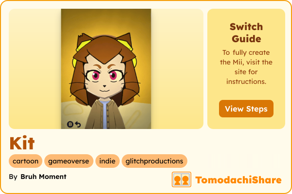 mii ページ Kit - TomodachiShare