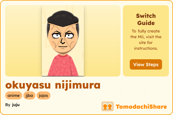 okuyasu nijimura - TomodachiShare