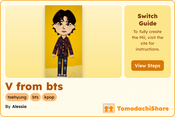 V from bts - TomodachiShare