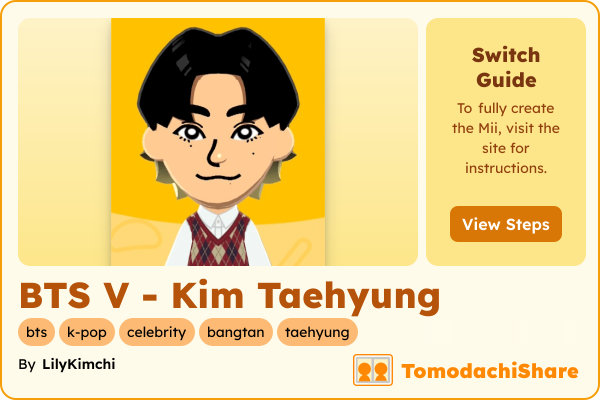 BTS V - Kim Taehyung - TomodachiShare
