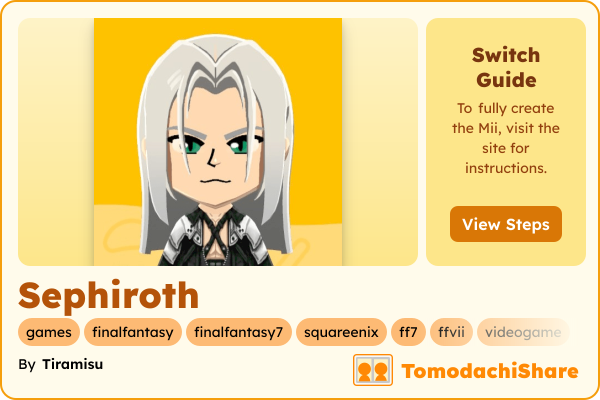 Sephiroth - TomodachiShare