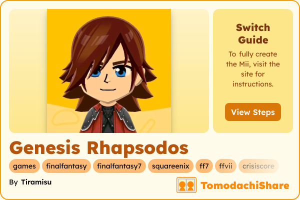 Genesis Rhapsodos - TomodachiShare