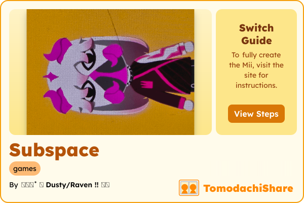 Subspace - TomodachiShare