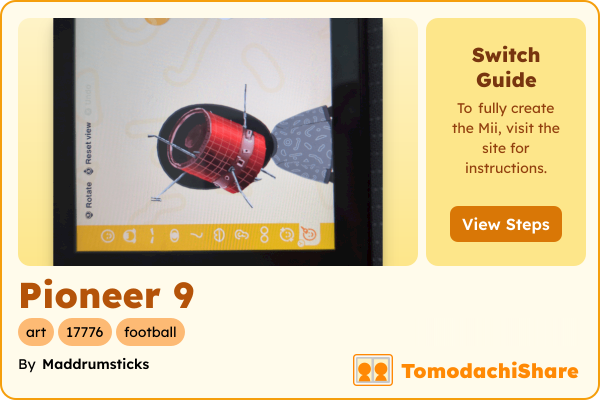 miiページ Pioneer 9 - TomodachiShare