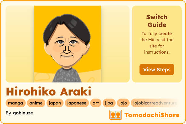 Hirohiko Araki - TomodachiShare